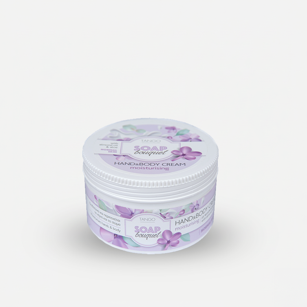 Soap Bouquet – Κρέμα χεριών και σώματος, αμυγδαλέλαιο και αλόη 250ml