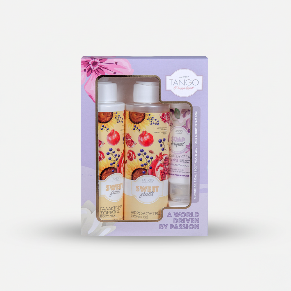 Body Gift Set Sweet Fruits & Soap Bouquet