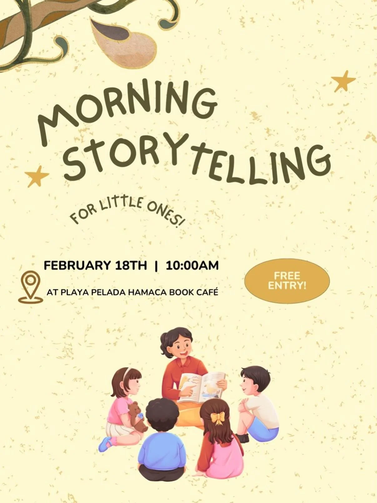 Feel free to share with your friends! Av&iacute;senle a su comunidad! 🫶🏽📚