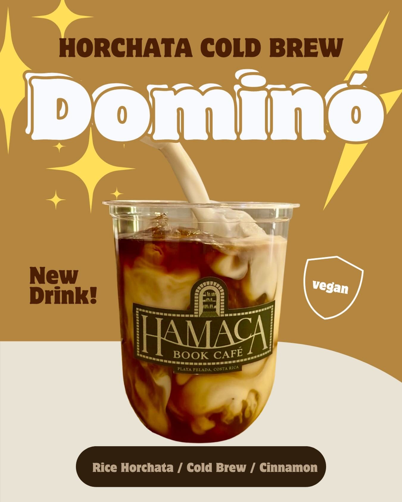 Creamy and bold goodness. Come try it out!