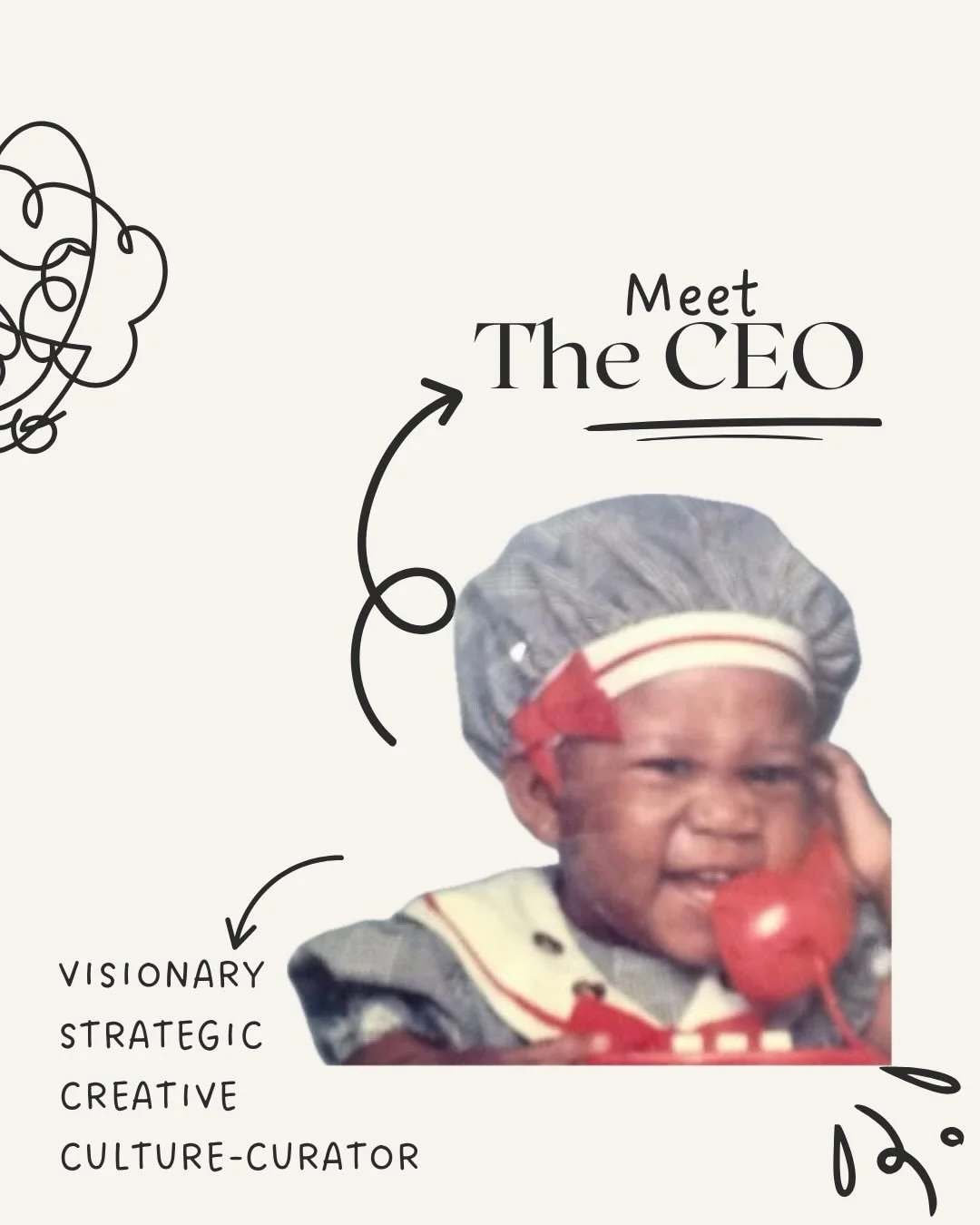 From a baby with a red phone in hand 📞to building her own lane, Shanice Johnson is the powerhouse behind Editorial Access.

Told &ldquo;no&rdquo; more times than she can count, Shanice didn&rsquo;t wait for permission, she created her own path, help