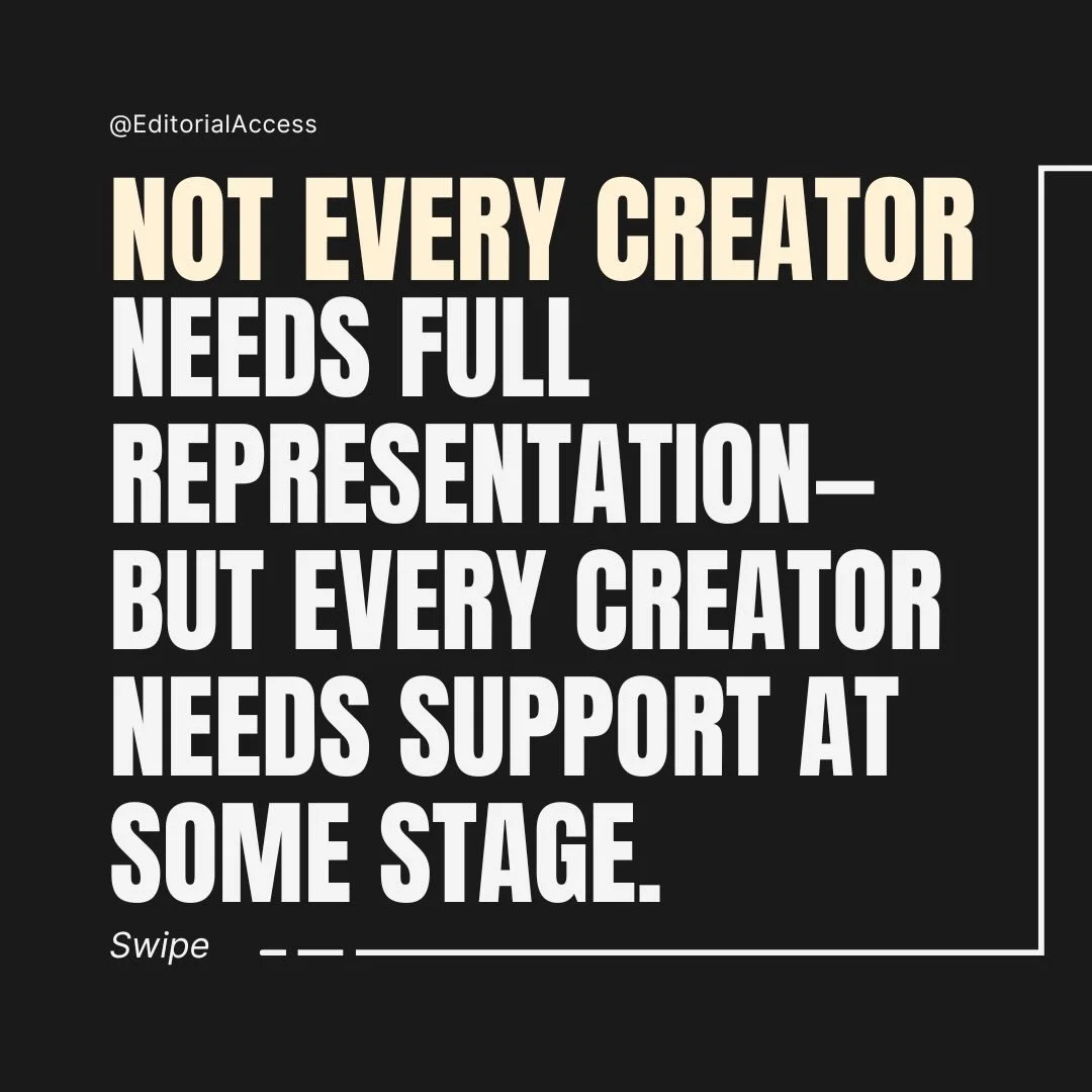 Over time, working closely with creators makes one thing clear:
the conversation around support hasn&rsquo;t fully caught up with how the industry operates today.
Creators are moving faster, building across more platforms, and managing more relations