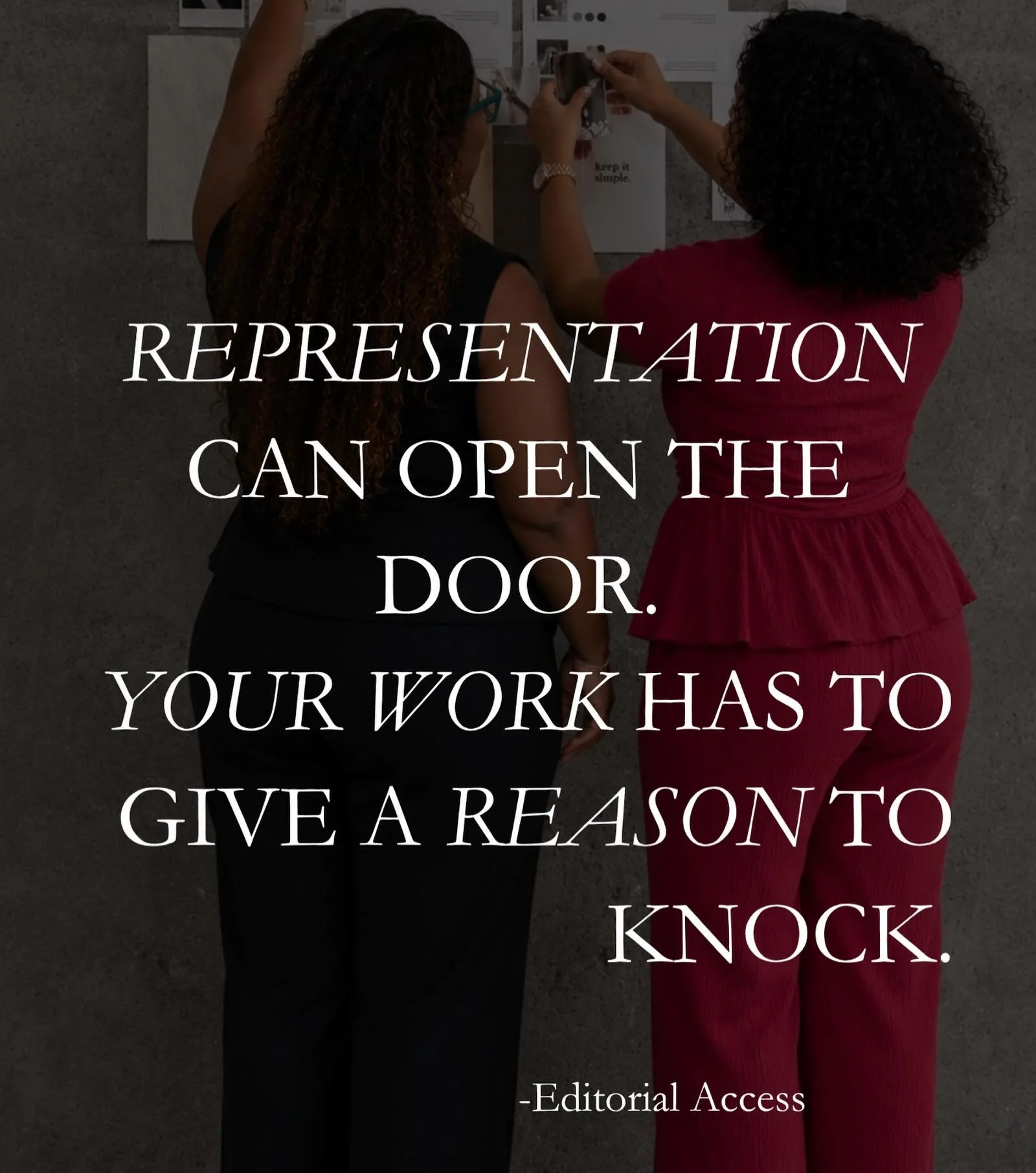 Great representation can change the trajectory of a creator&rsquo;s business. But representation does not replace the work.
We can develop the strategy, sharpen your positioning, negotiate your value, build relationships and advocate for your busines