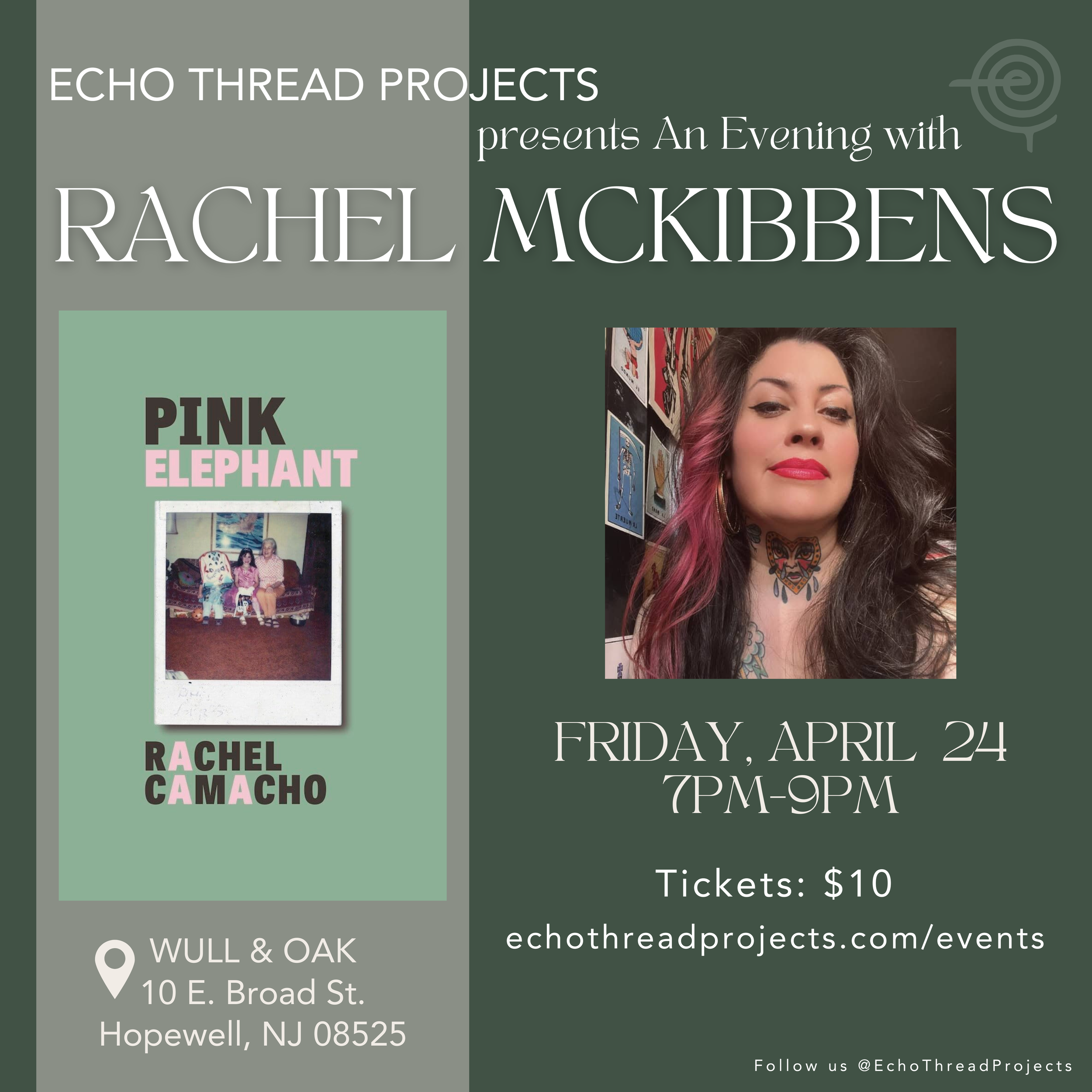 An Evening with Rachel McKibbens