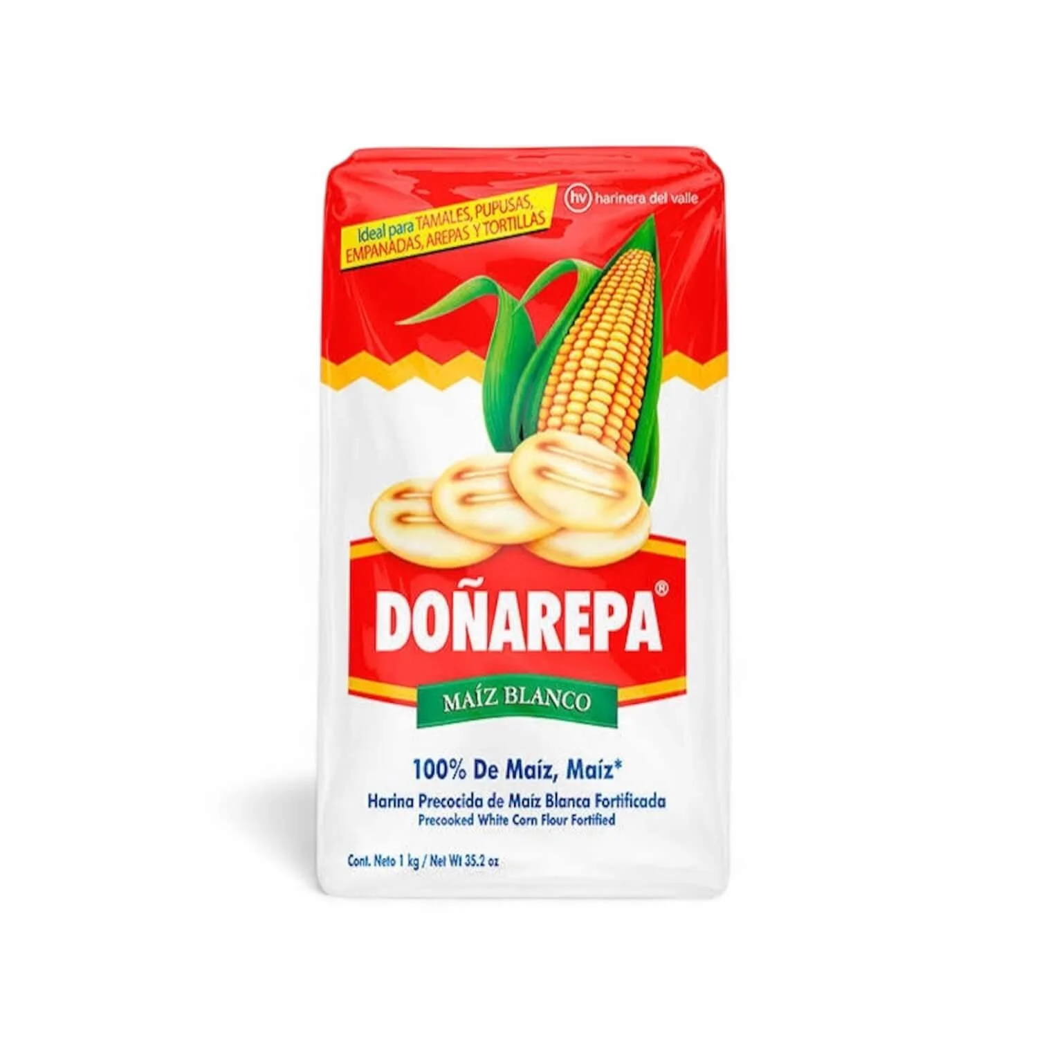 Doñarepa White Corn Flour - 1kg