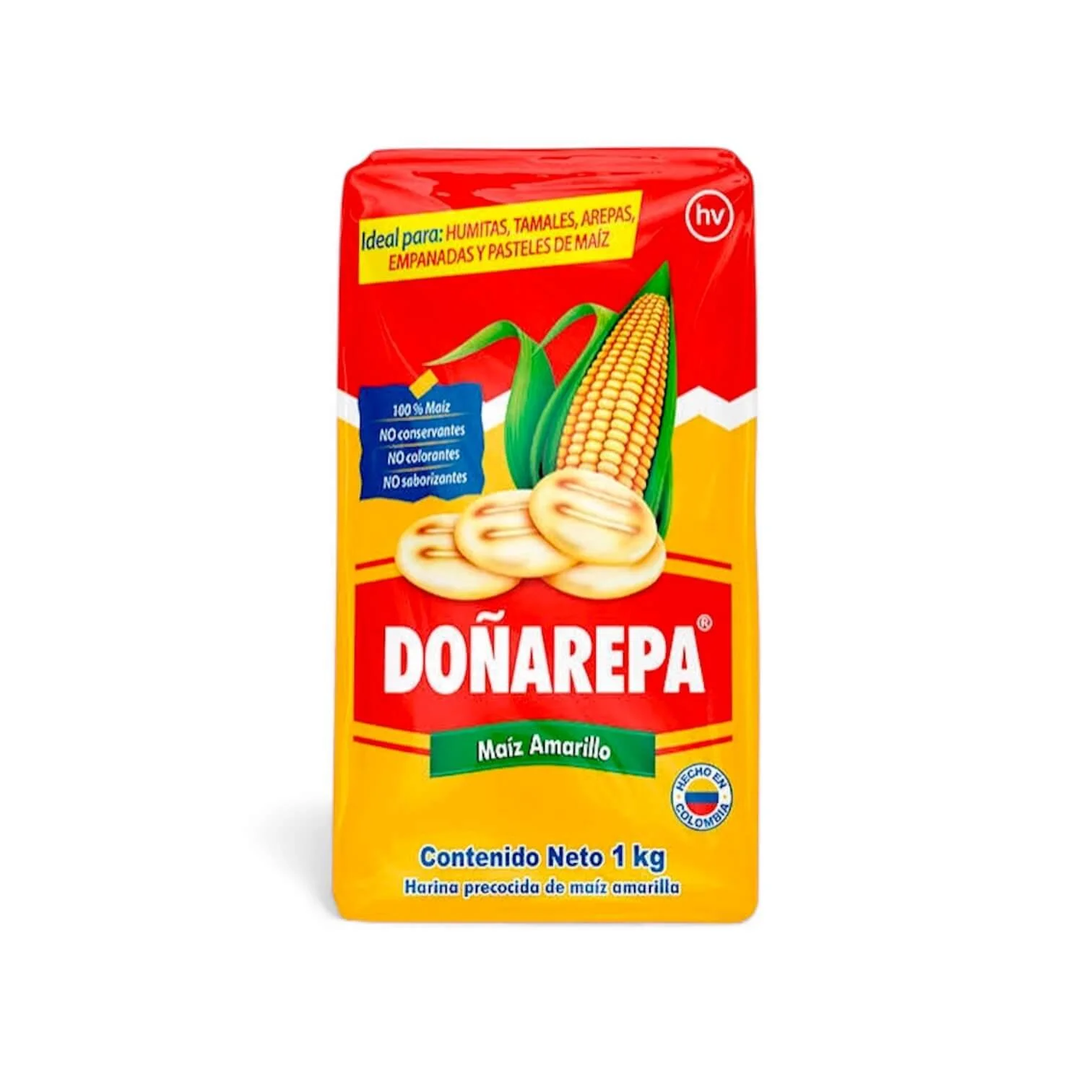 Doñarepa Yellow Corn Flour- 1kg