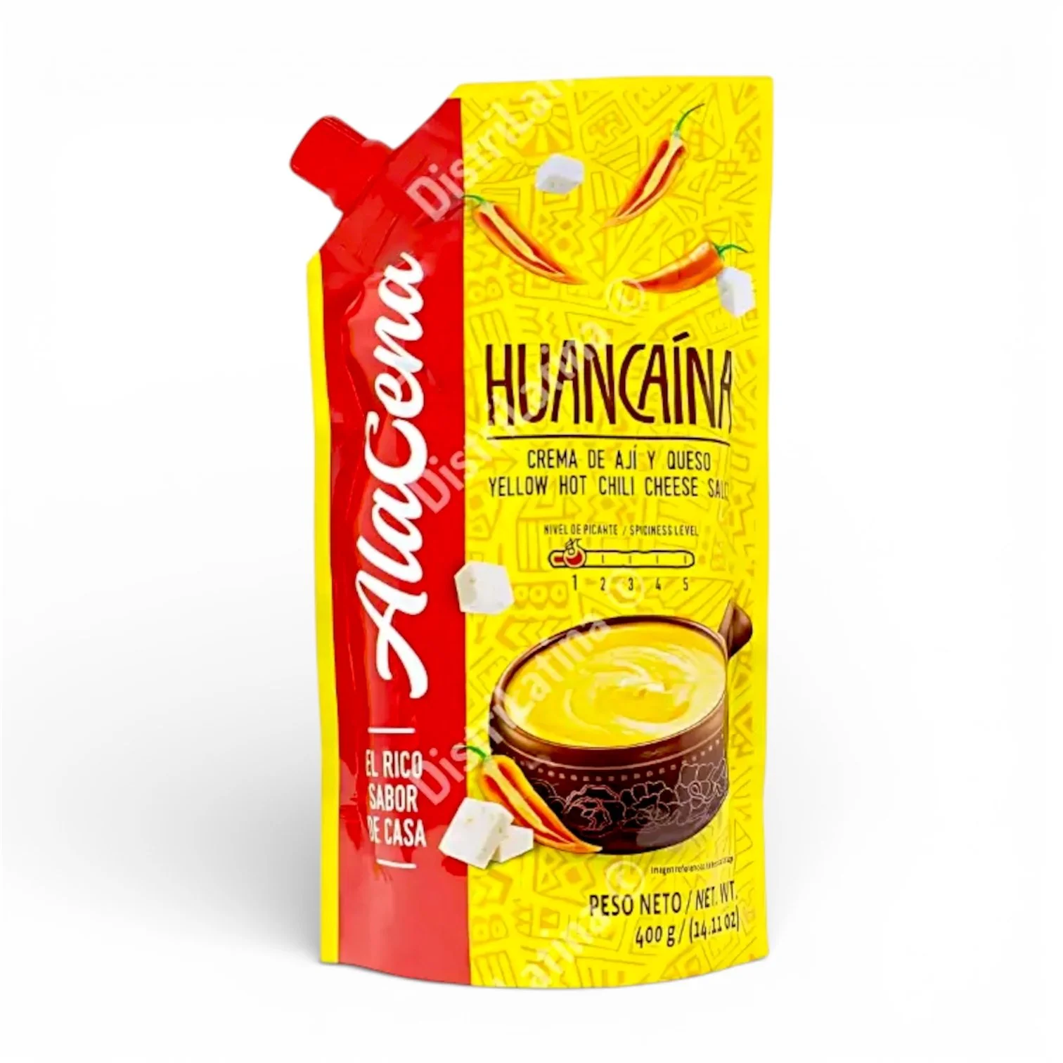 Peruvian Spicy Cheese Sauce Alacena (Huancaina) 400g