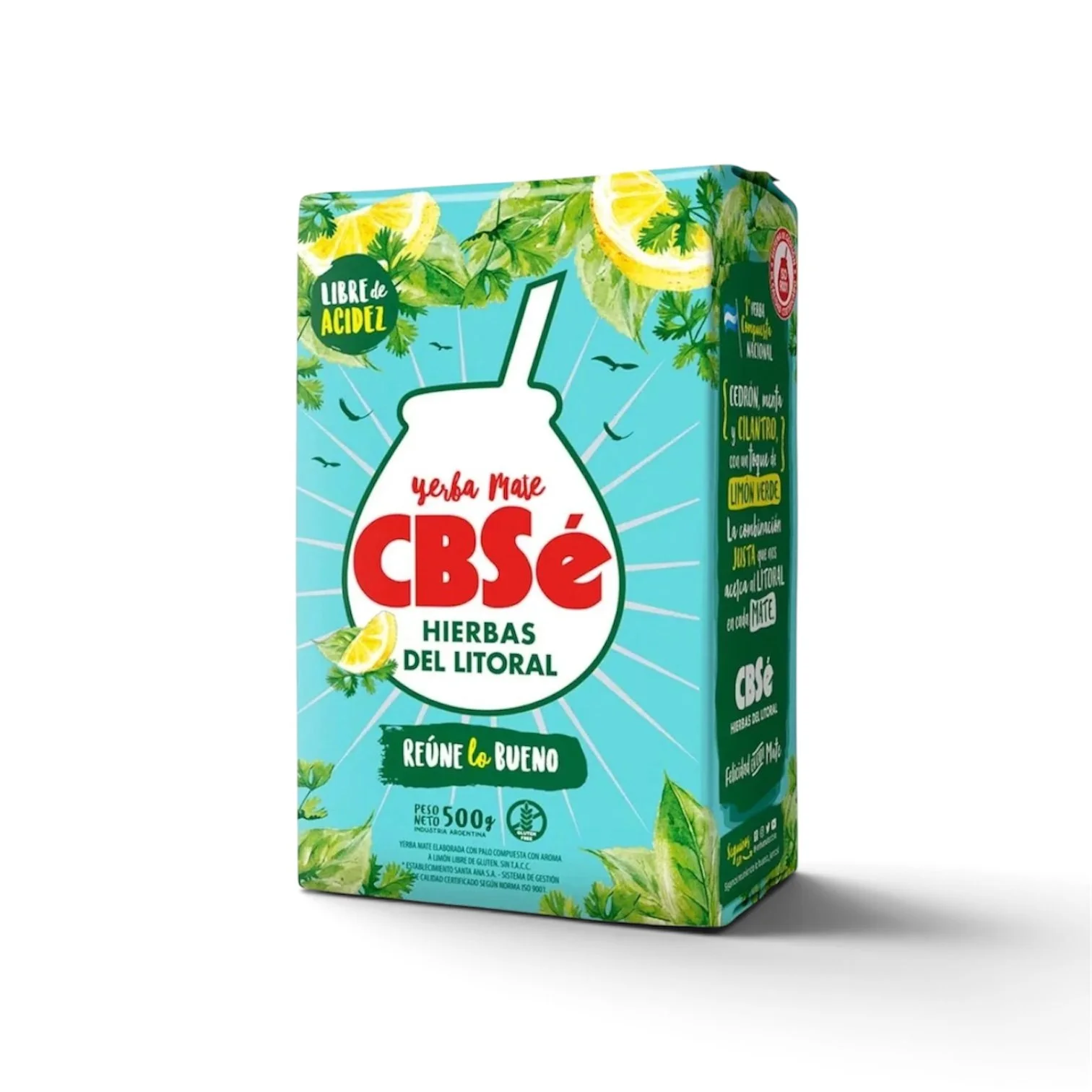 CBSe Yerba Mate Hierbas del Litoral 500g
