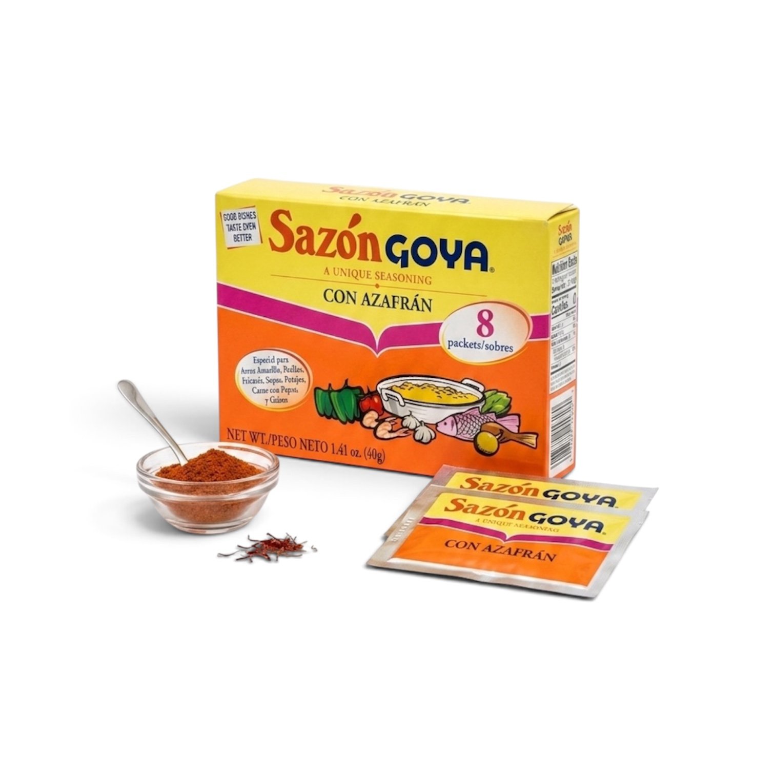 Goya Sazón with Saffron 40g