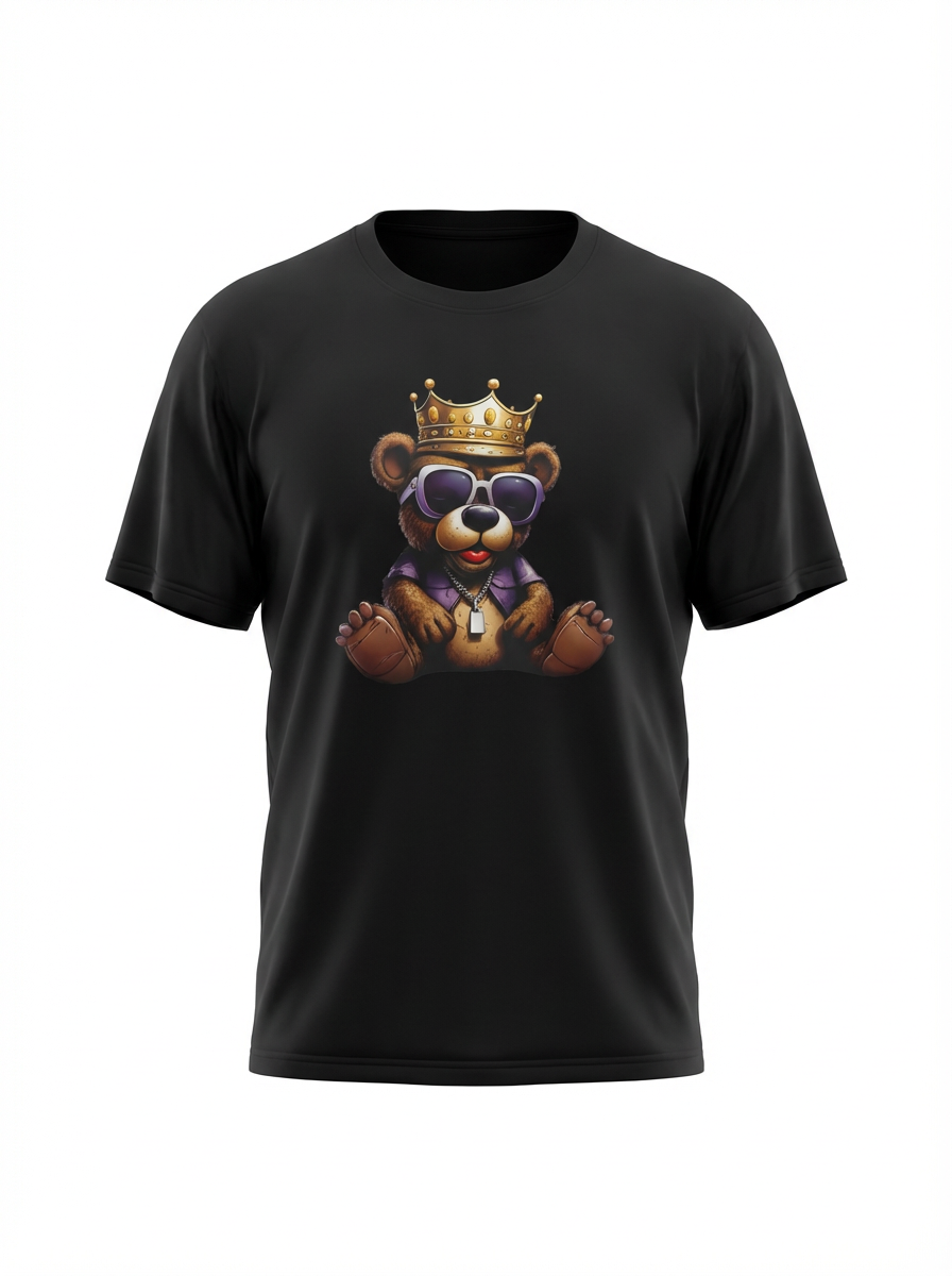 Royal Cub Graphic Tee – Black