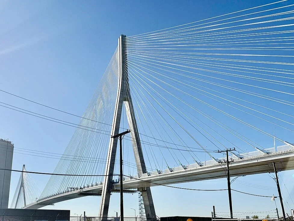 Picture of the Gordie Howe International Bridge in Windsor, ON.