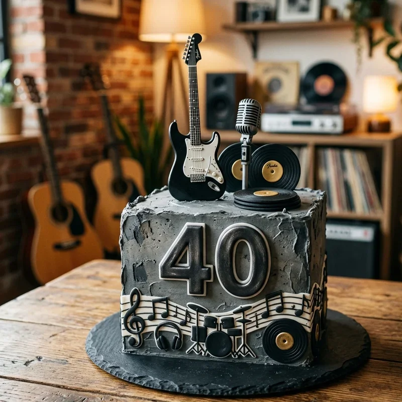 40th Birthday Cake Ideas for Men