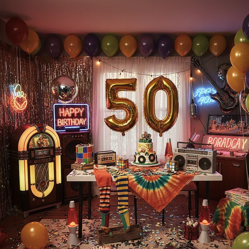 50th Birthday Party Ideas for Men