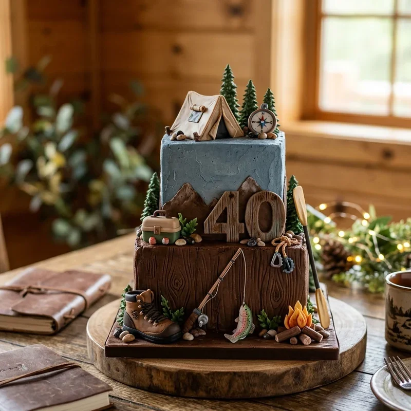 40th Birthday Cake Ideas for Men