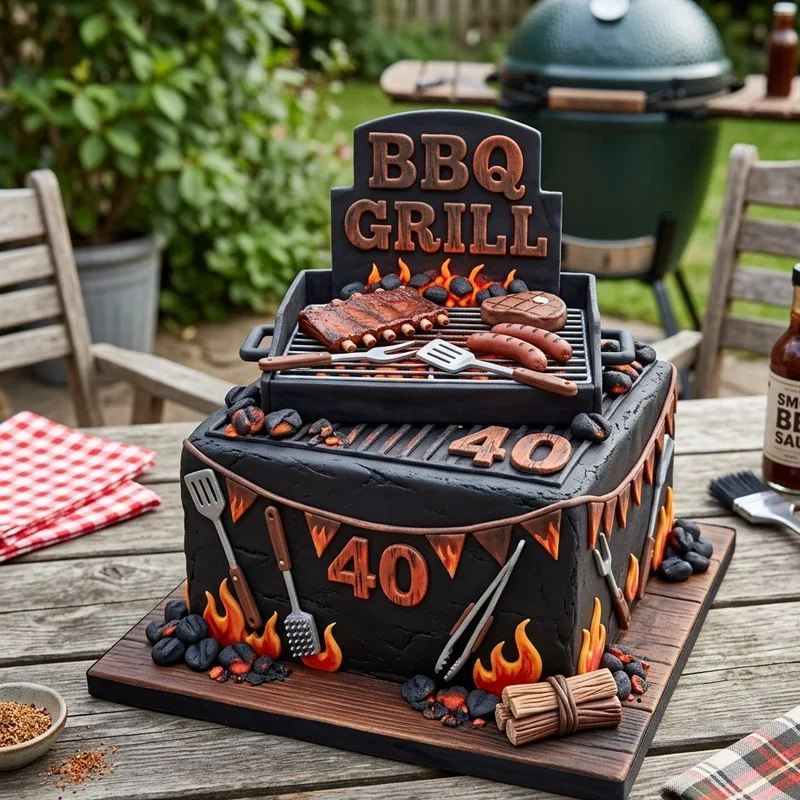 40th Birthday Cake Ideas for Men