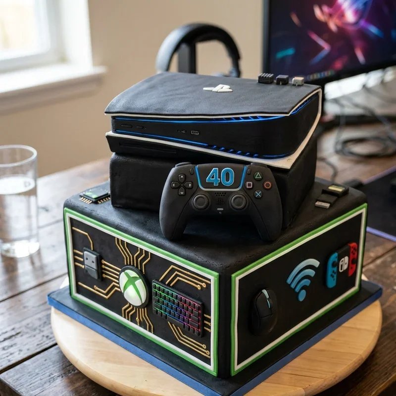 40th Birthday Cake Ideas for Men