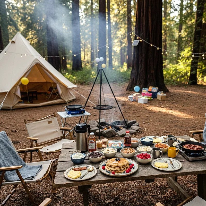 Camping Birthday Party Ideas for Adults
