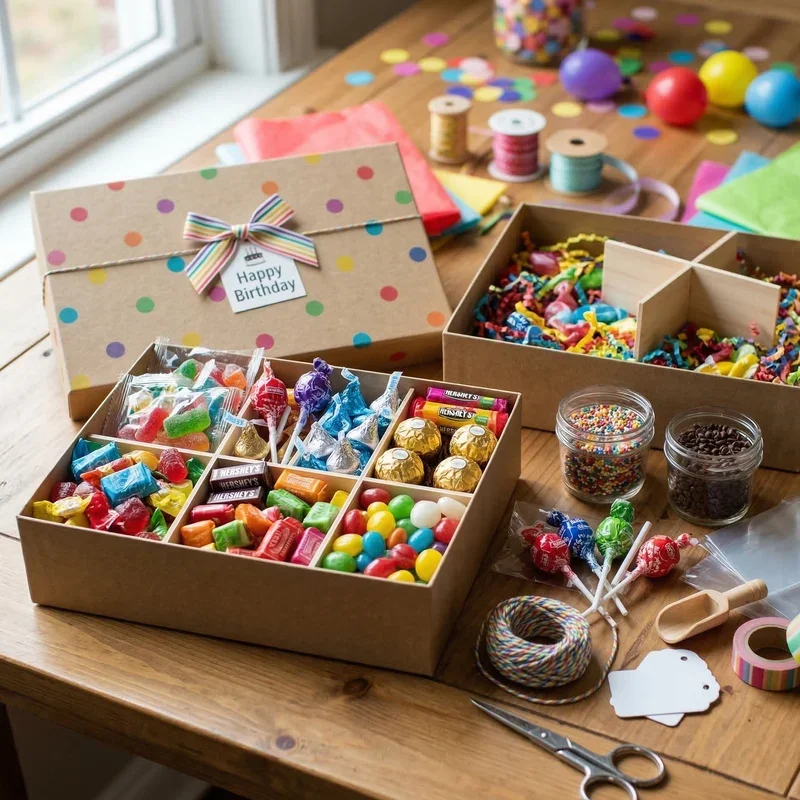 Birthday Candy Box Ideas