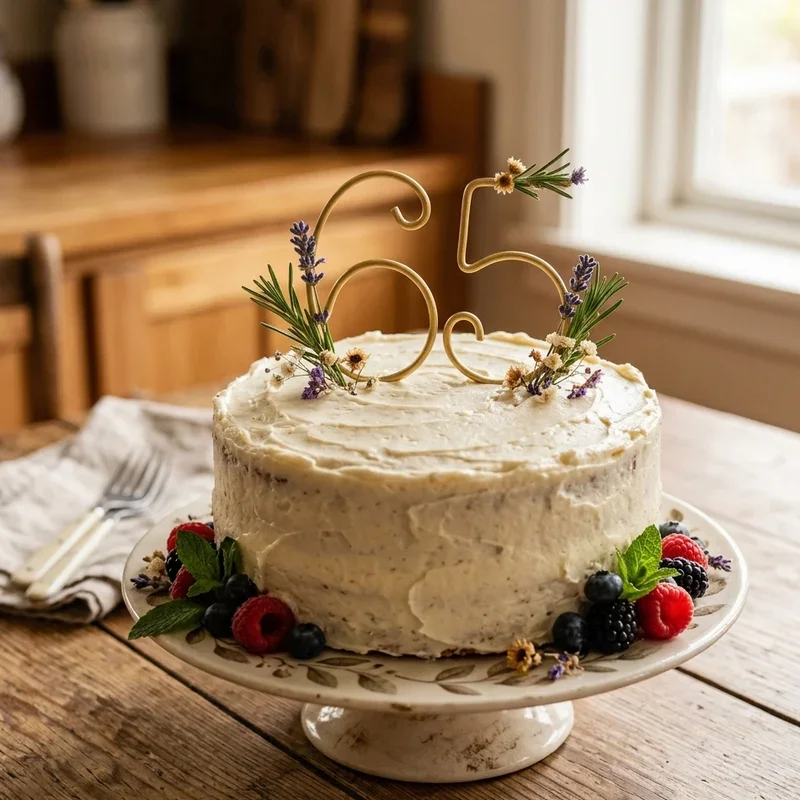 65th Birthday Cake Ideas