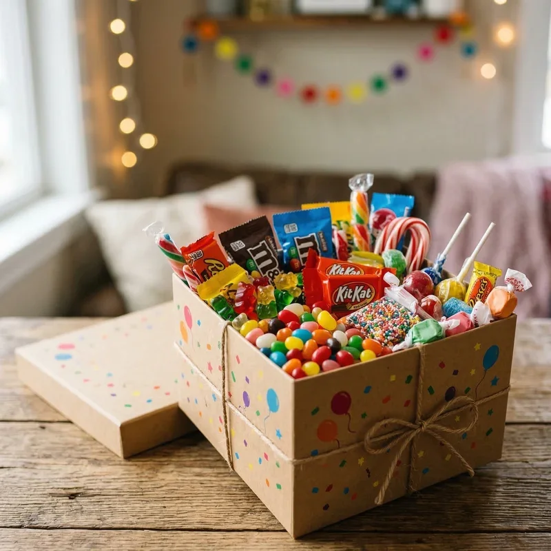 Birthday Candy Box Ideas
