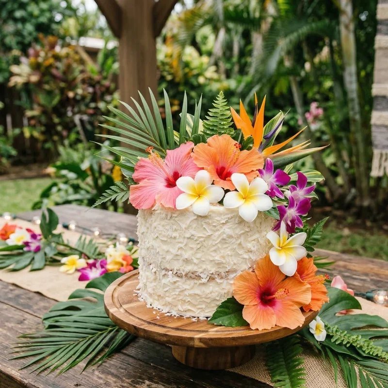 Luau Birthday Cake Ideas