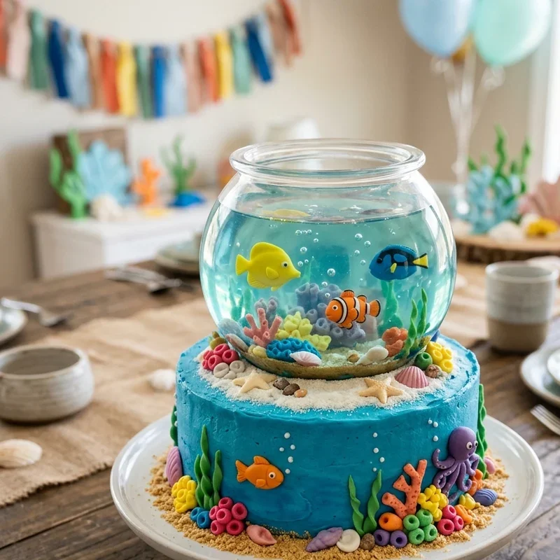 Under the Sea Birthday Cake Ideas