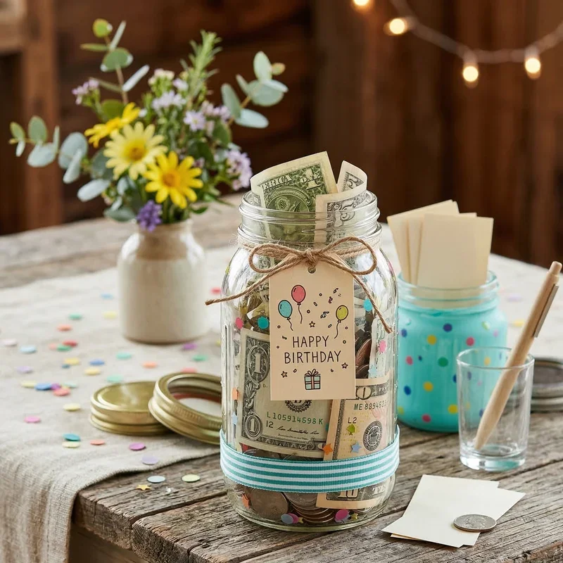 Birthday Tip Jar Ideas
