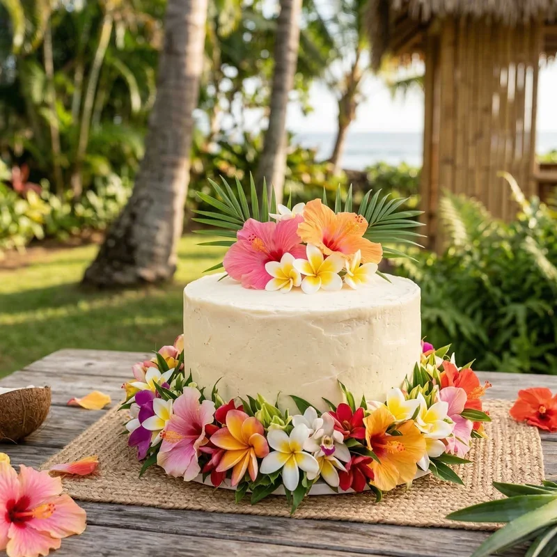 Luau Birthday Cake Ideas