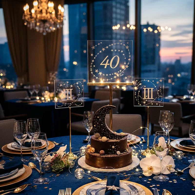 Birthday Dinner Table Decoration Ideas