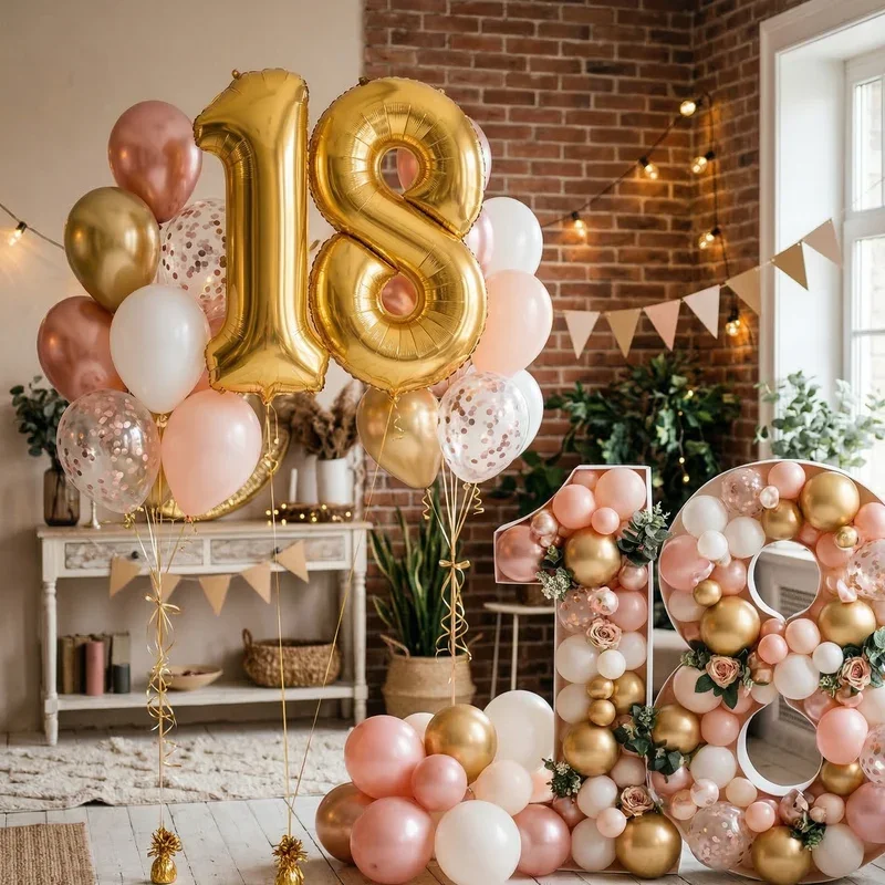 18th Birthday Balloon Ideas