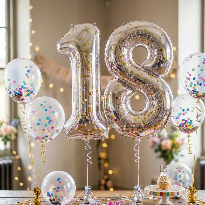 18th Birthday Balloon Ideas