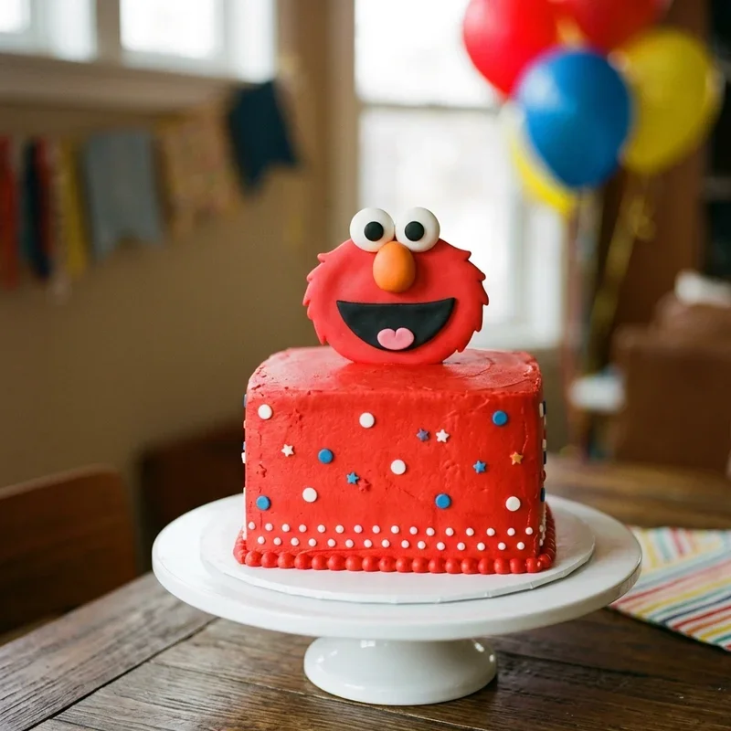 Elmo Birthday Cake Ideas