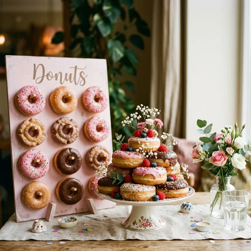 Donut Birthday Cake Ideas