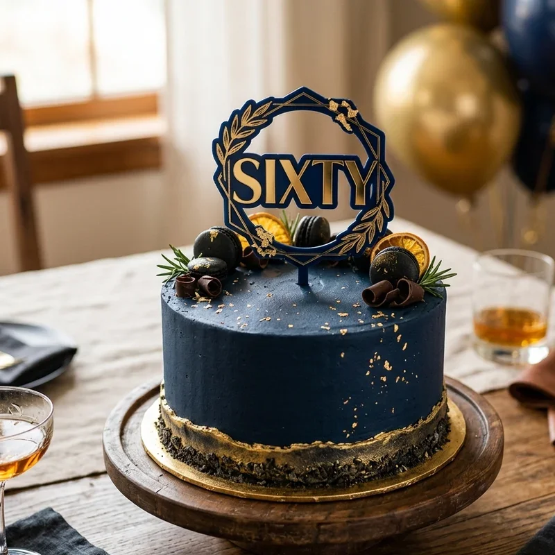 60th Birthday Cake Ideas for Men