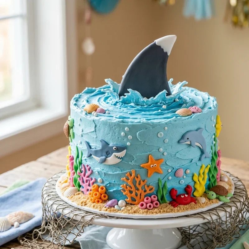 Under the Sea Birthday Cake Ideas