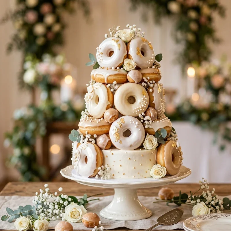 Donut Birthday Cake Ideas