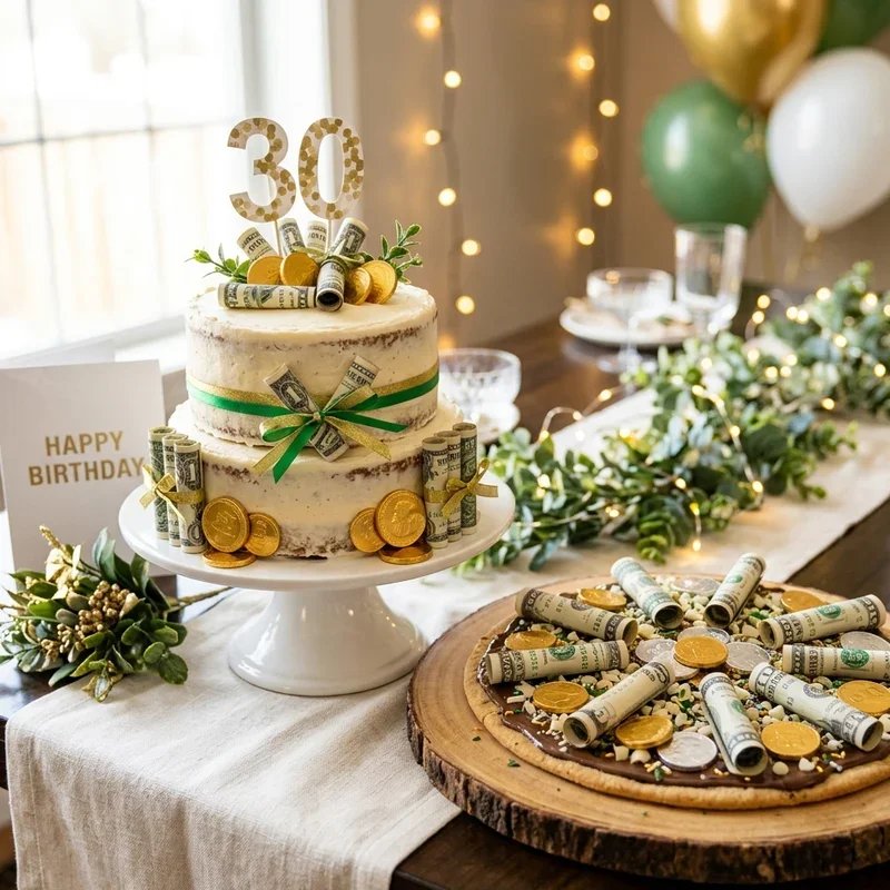 Money Cake Ideas for Birthday