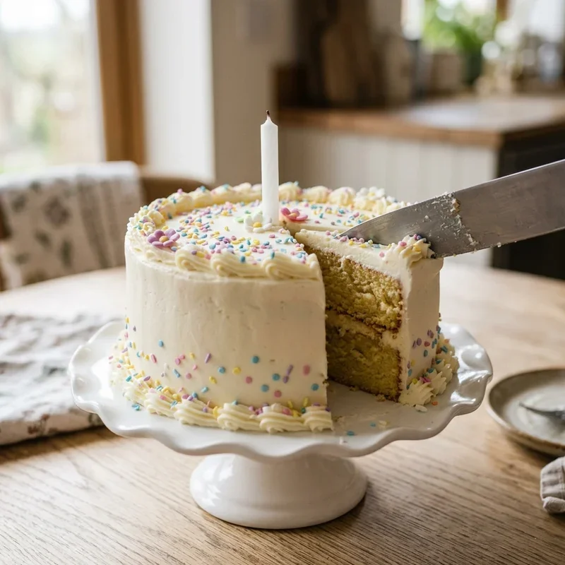 How to Cut a Birthday Cake Neatly and Evenly