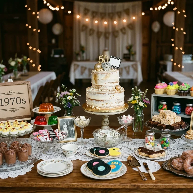 50th Birthday Dessert Ideas