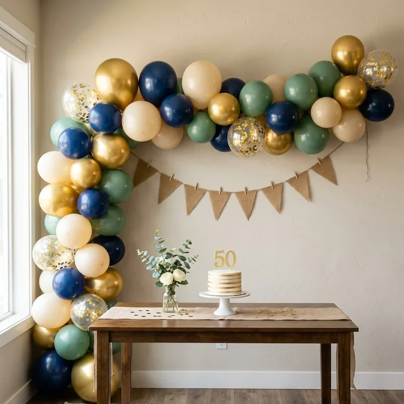 50th Birthday Banner Ideas