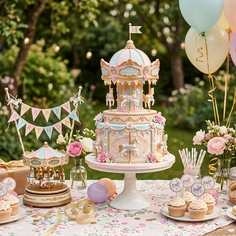 Carousel Birthday Party Ideas