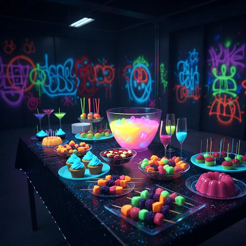Neon Birthday Party Ideas