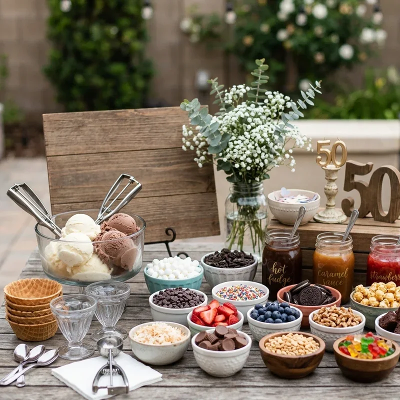 50th Birthday Dessert Ideas