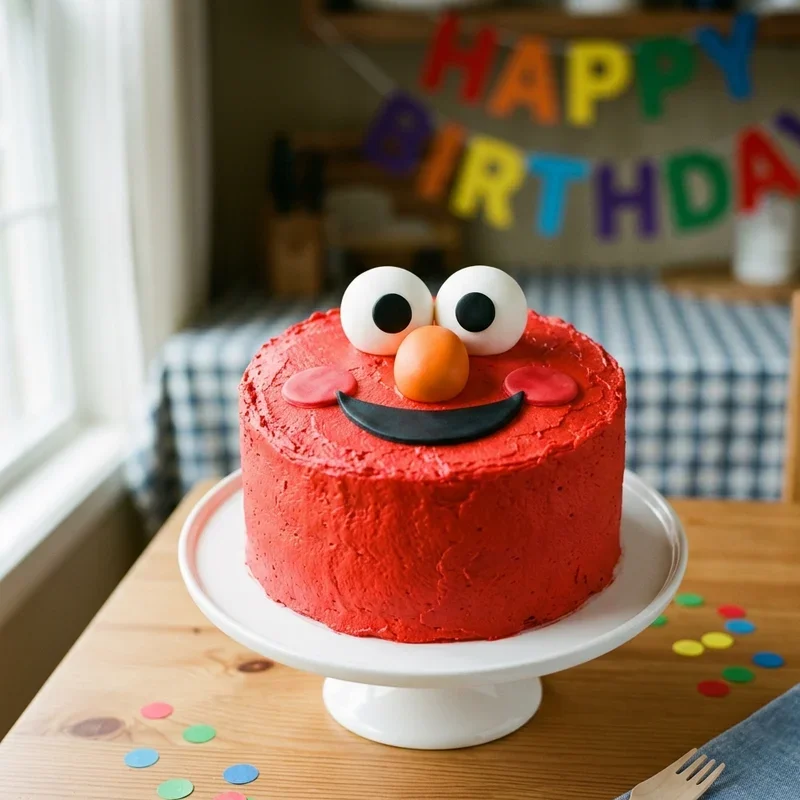 Elmo Birthday Cake Ideas