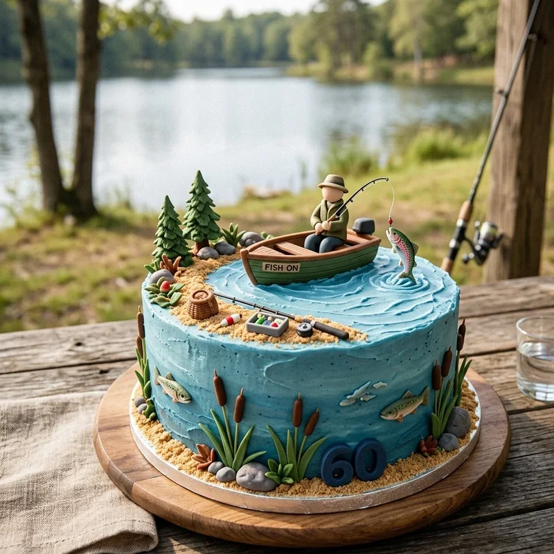 60th Birthday Cake Ideas for Men