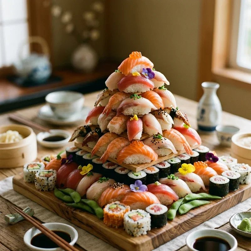 Sushi Birthday Cake Ideas