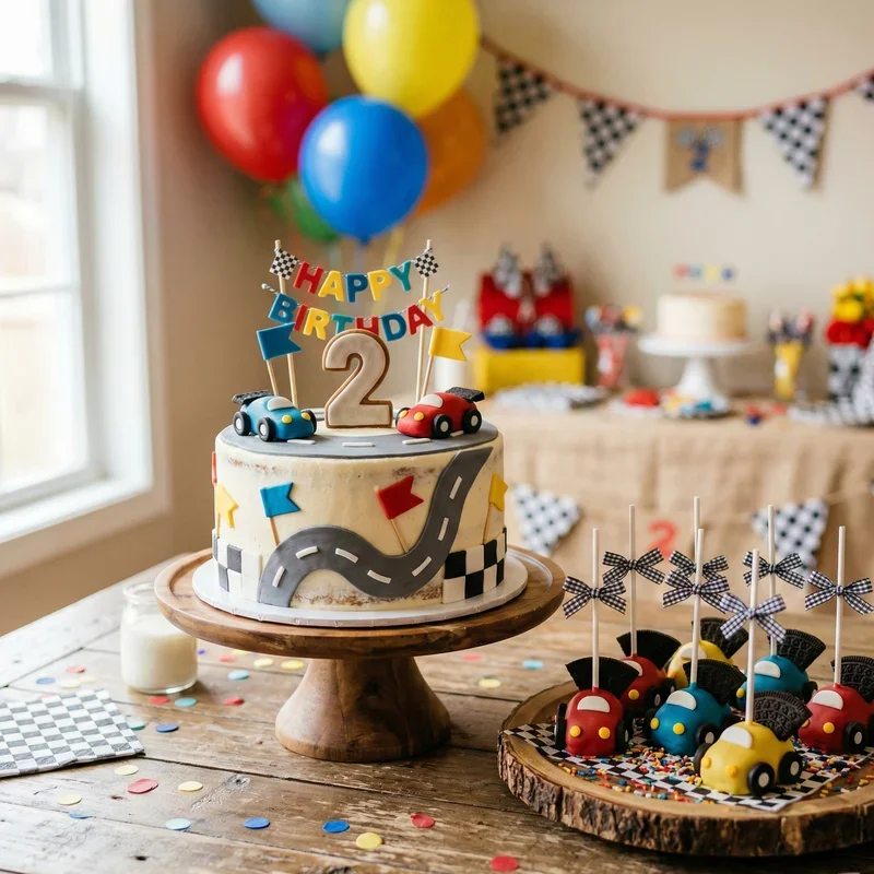 Two Fast Birthday Cake Ideas