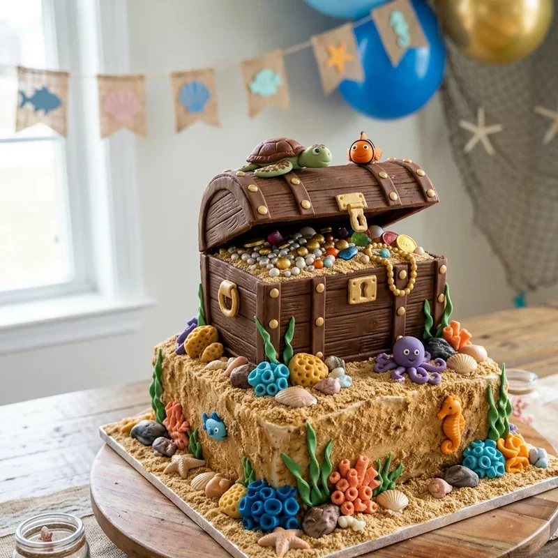 Under the Sea Birthday Cake Ideas