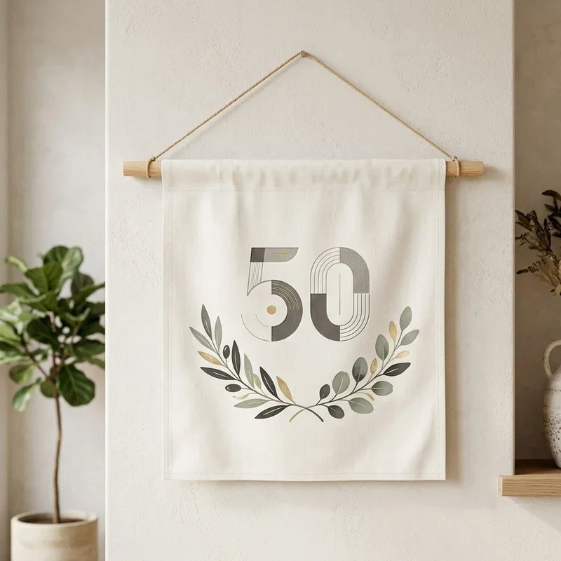 50th Birthday Banner Ideas