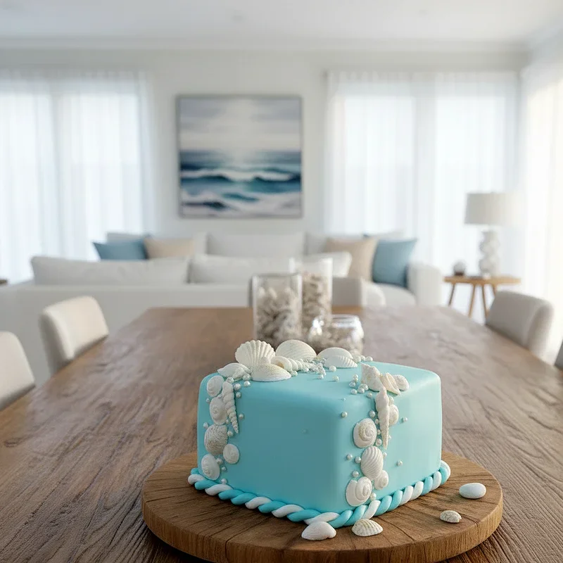 Beach Birthday Cake Ideas
